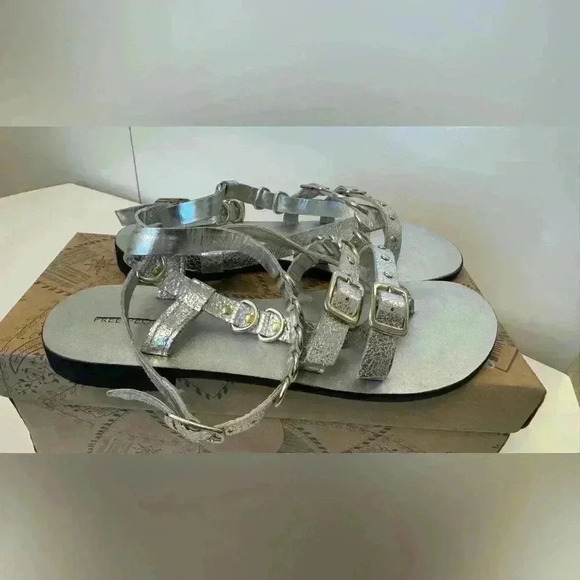 NWT free people leather sandals size 8 - Picture 6 of 7